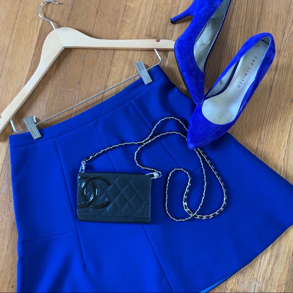 JCREW Fluted Skater Skirt